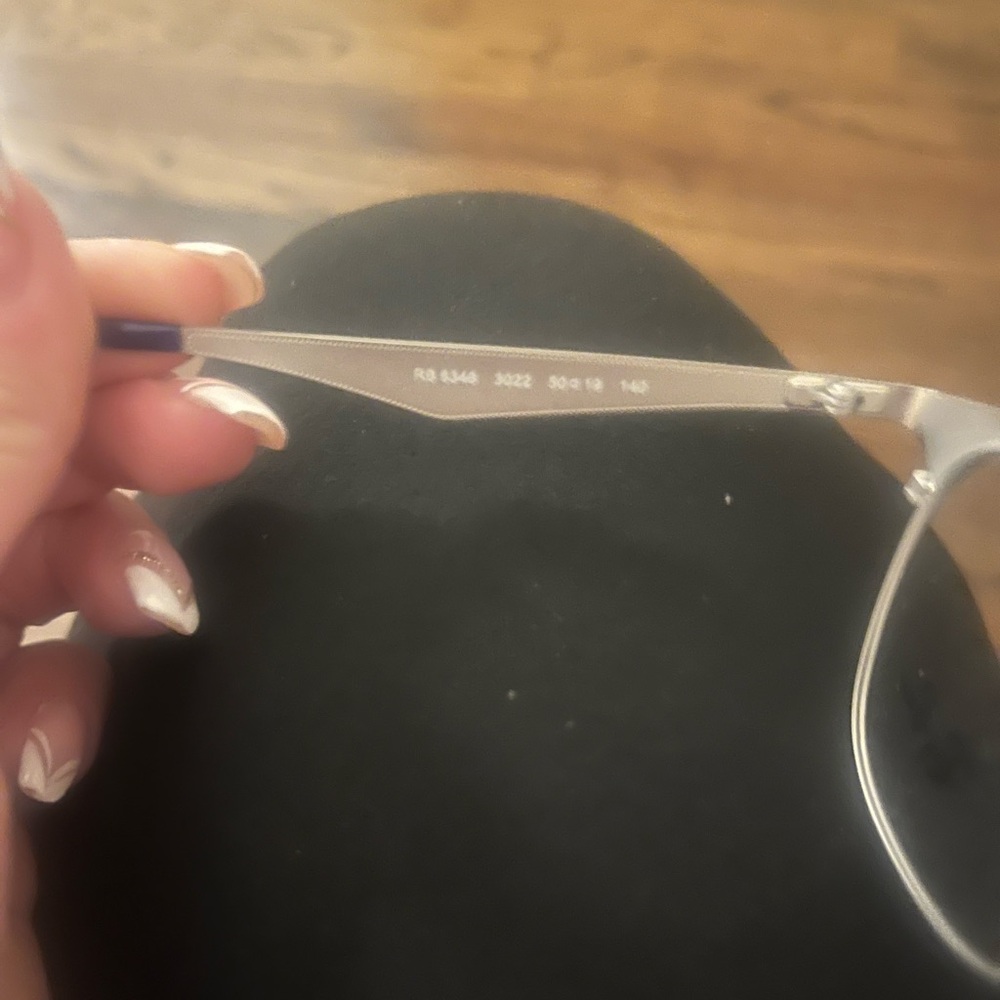 Ray-Ban Blue and Silver Glasses - Picture 11 of 11